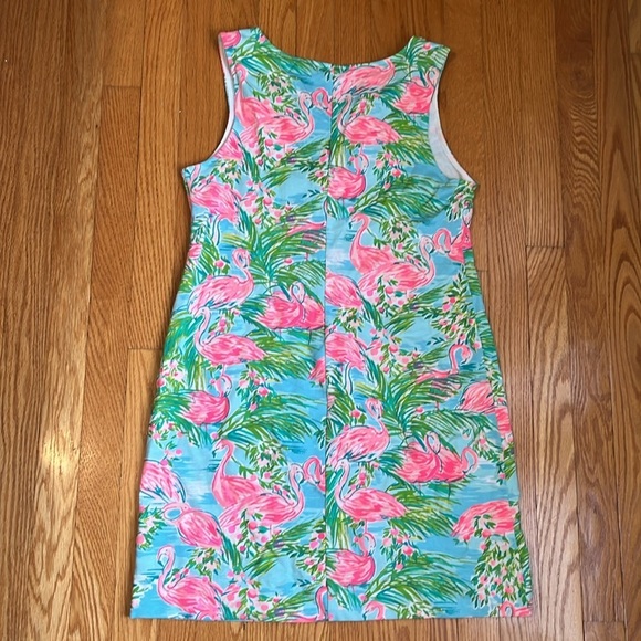 Lilly Pulitzer Harper Sleeveless Shift Dress Cotton Multi Floridita Sz M - Picture 4 of 5